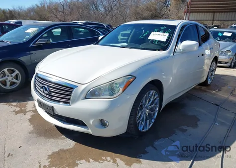 2011 Infiniti M37 z USA, uszkodzony, nr VIN JN1BY1AP7BM324855